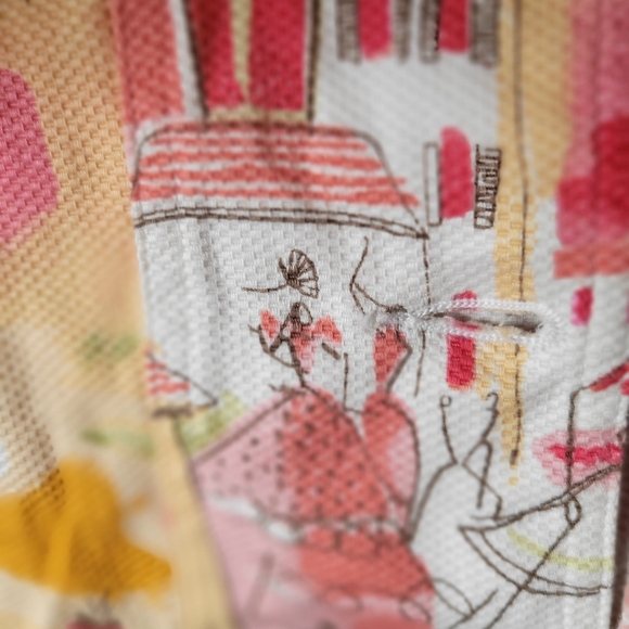 💰⏳️LemonGrass Studio funky artistic jacket cut similar to Jean jacket SM - Picture 9 of 11